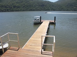 steel pontoon