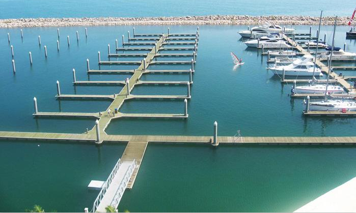 Hang bridge Marina