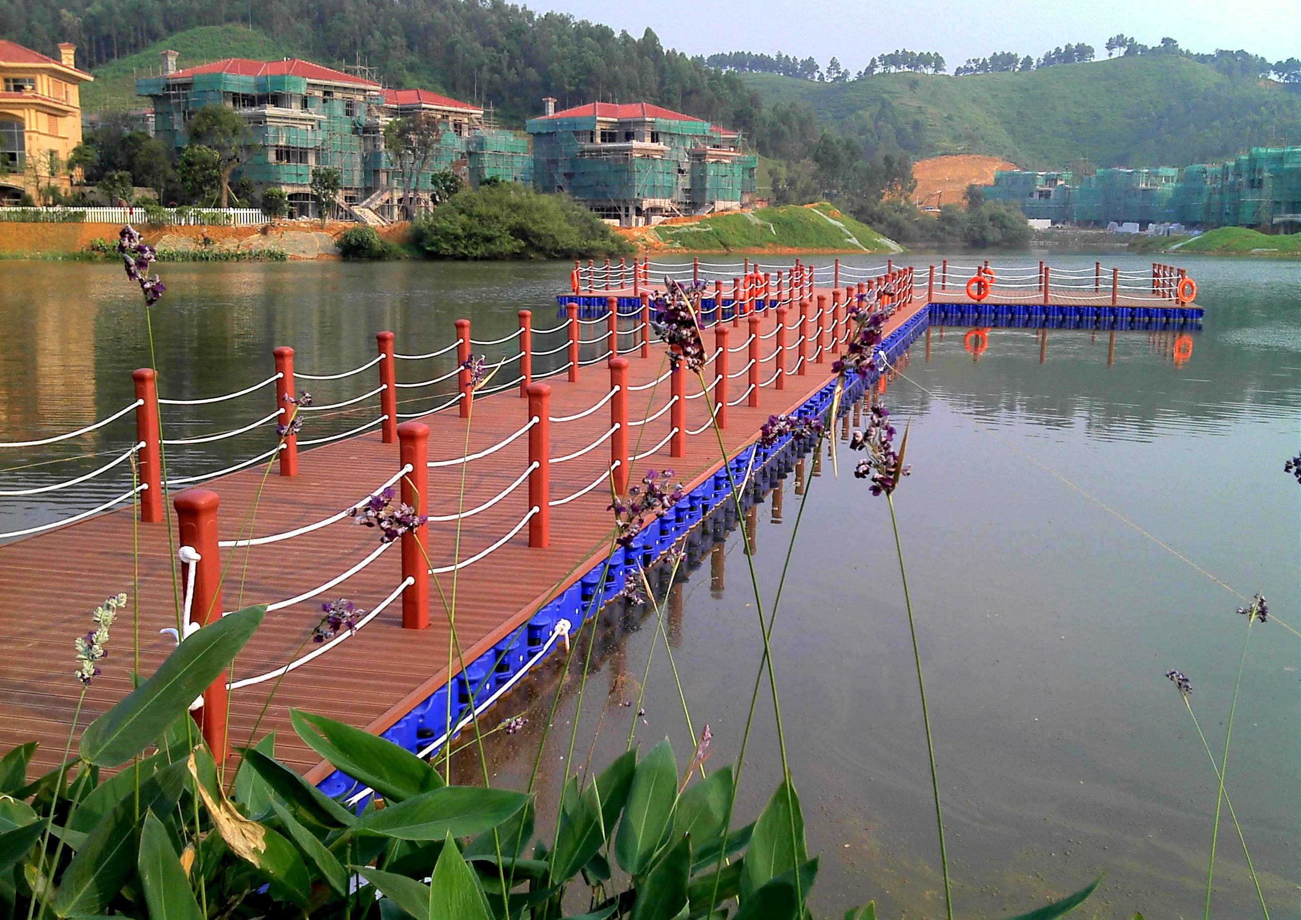 Water landscape floating platform