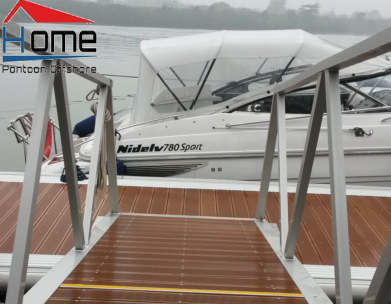 Aluminum alloy yacht dock
