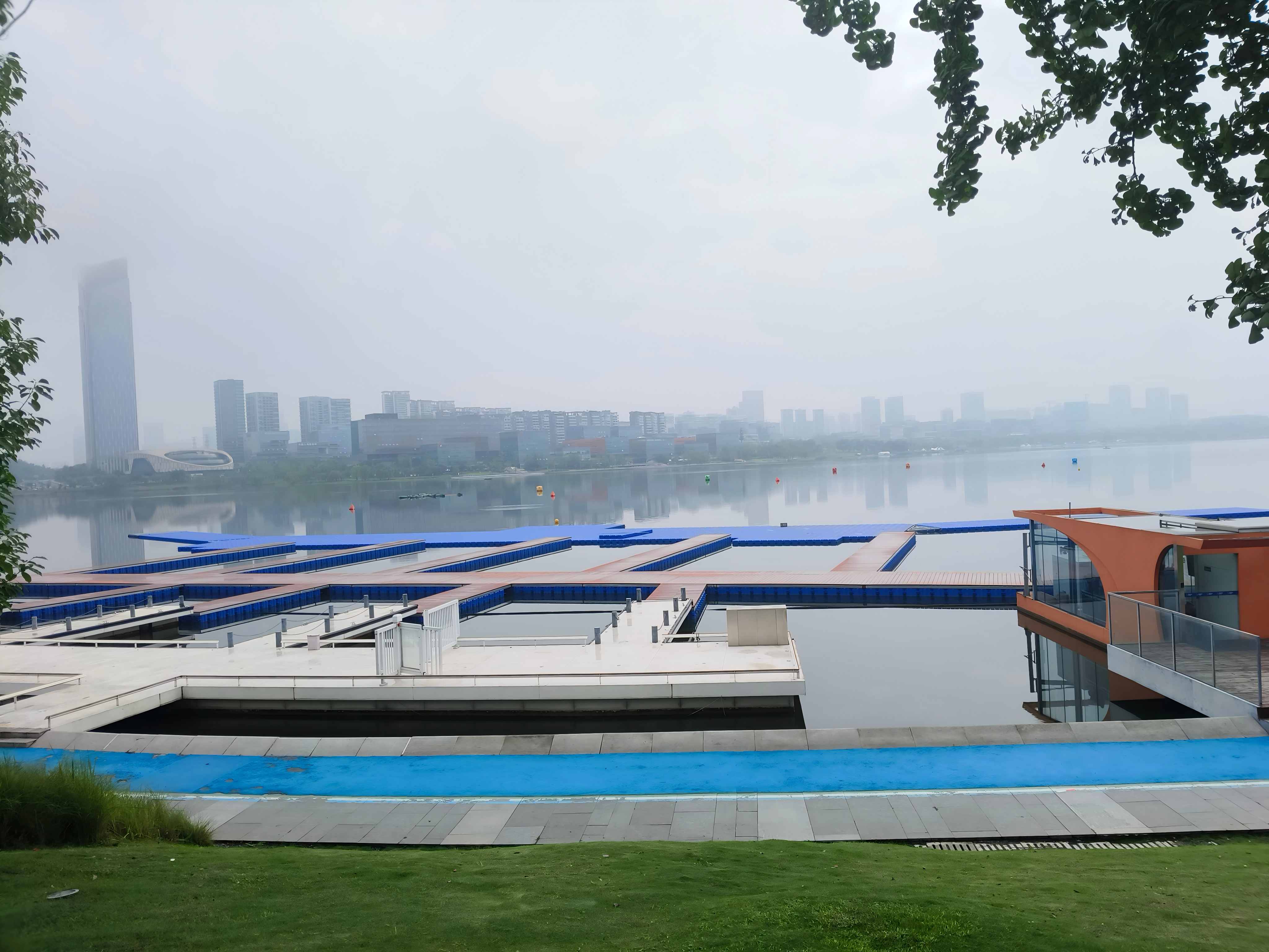 成都兴隆湖市运会临时水上码头